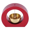 Metal Bell Car Ornament Bell Decorative Wind Bell Doorbell Chime for Home Office