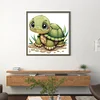 Turtle - 11CT Stamped Cross Stitch 40*40cm/15.75*15.75in