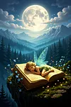 Luxury AB Velvet Diamond Painting Kit - Fairy