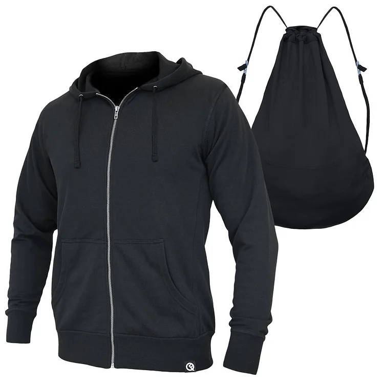 Unisex 2-In-1 Reversible Backpacking Hoodie