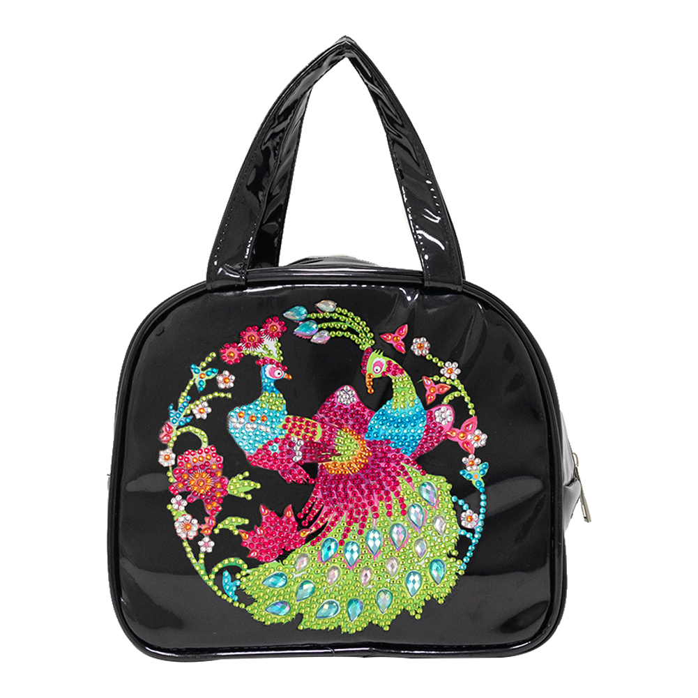 

Peacock - 5D DIY Craft Water and Oil Proof Lunch Bag, 501 Original