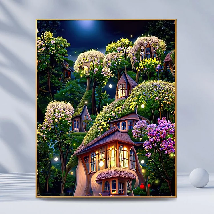 Diamond painting mushroom - Diamond Painting House