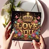 6pcs Diamond Painting Love You Greeting Cards Congratulations Cards & Gifts