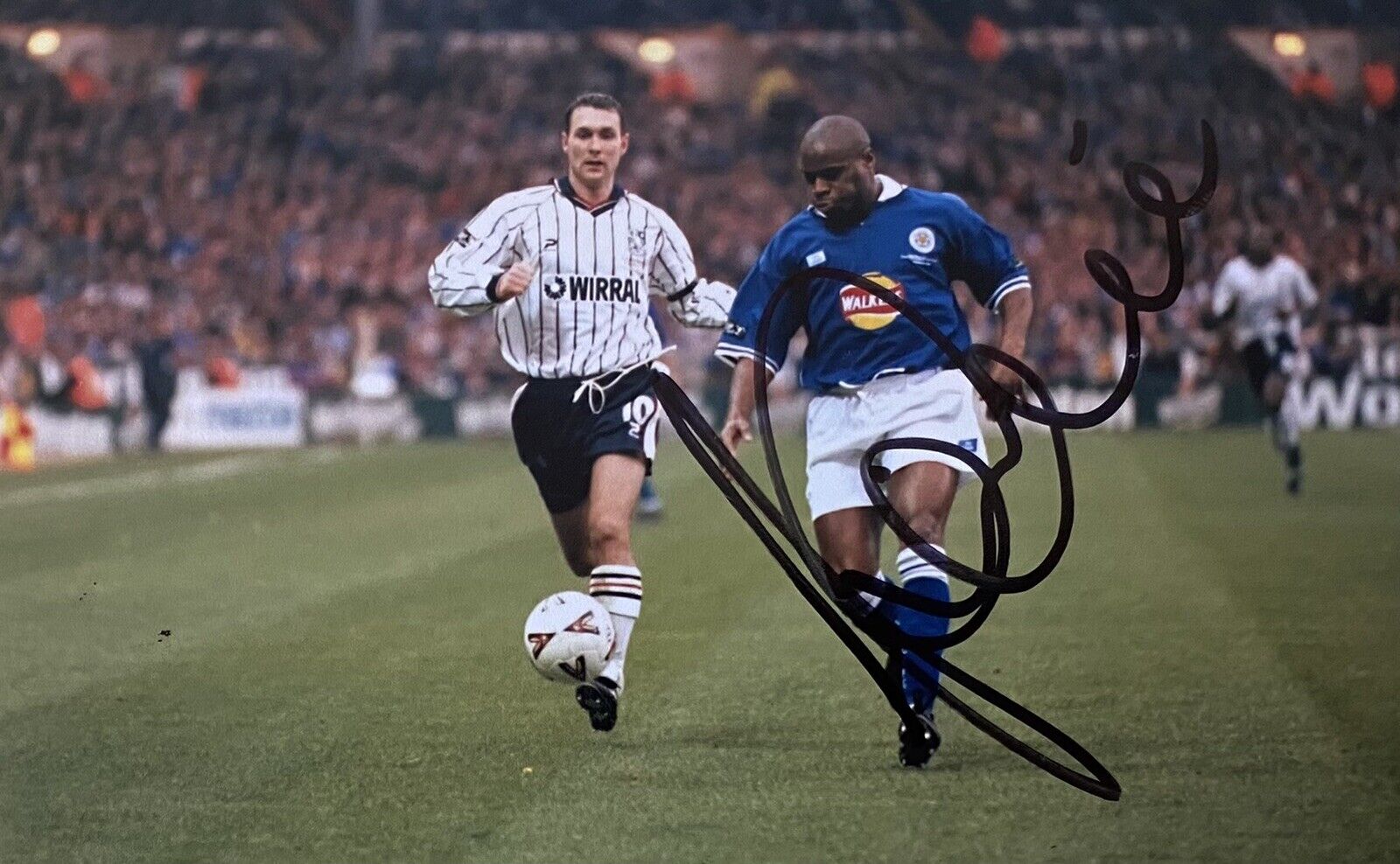 Frank Sinclair Genuine Hand Signed Leicester City 6X4 Photo Poster painting