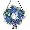 DIY Christmas Wreath Art Acylic Crystal Rhinestone Hanging Craft Kits