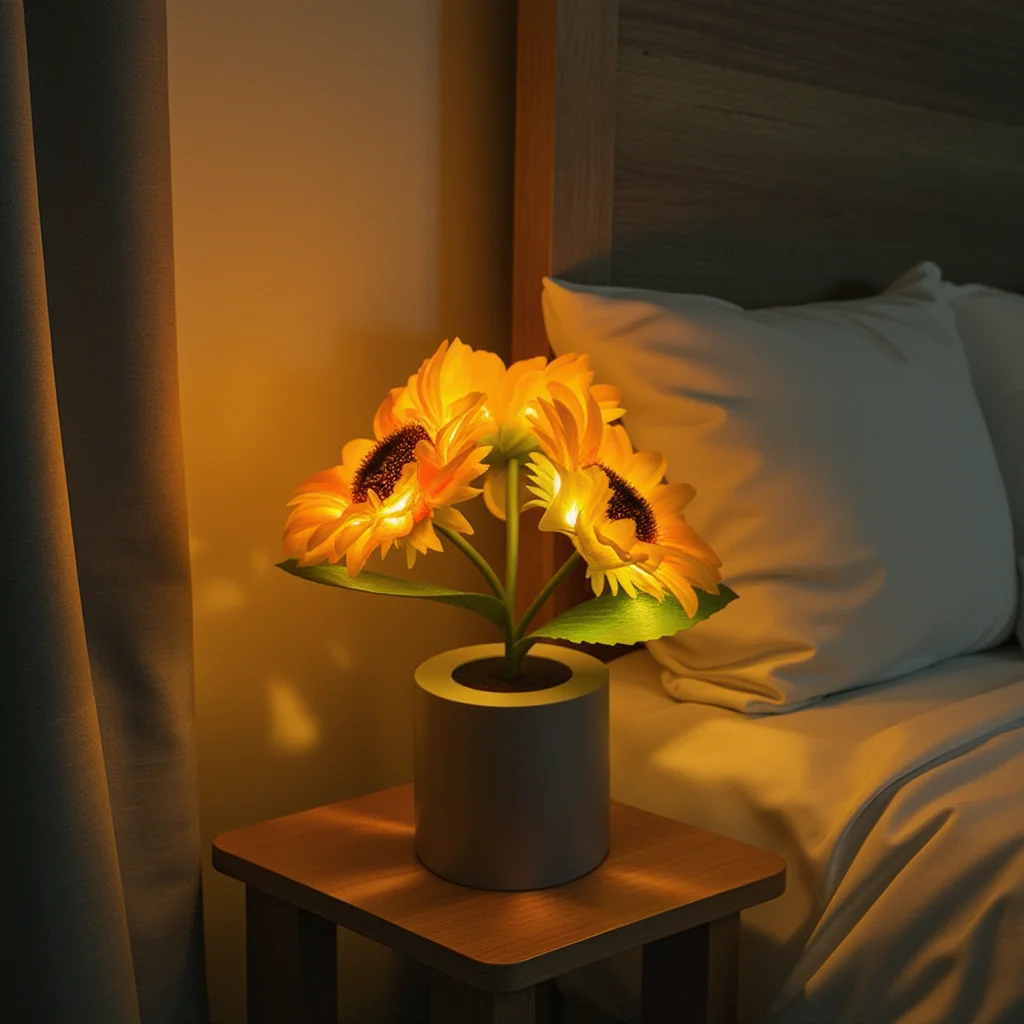 Sunflower Lamp