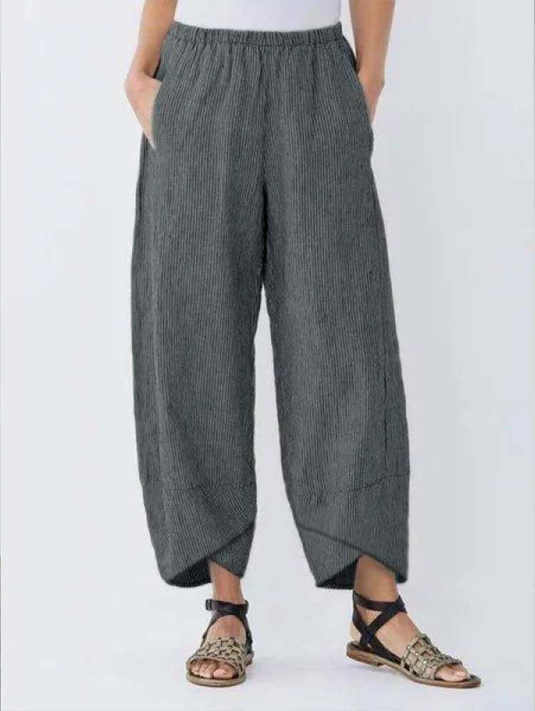 Women's Flawless Striped Casual Pants