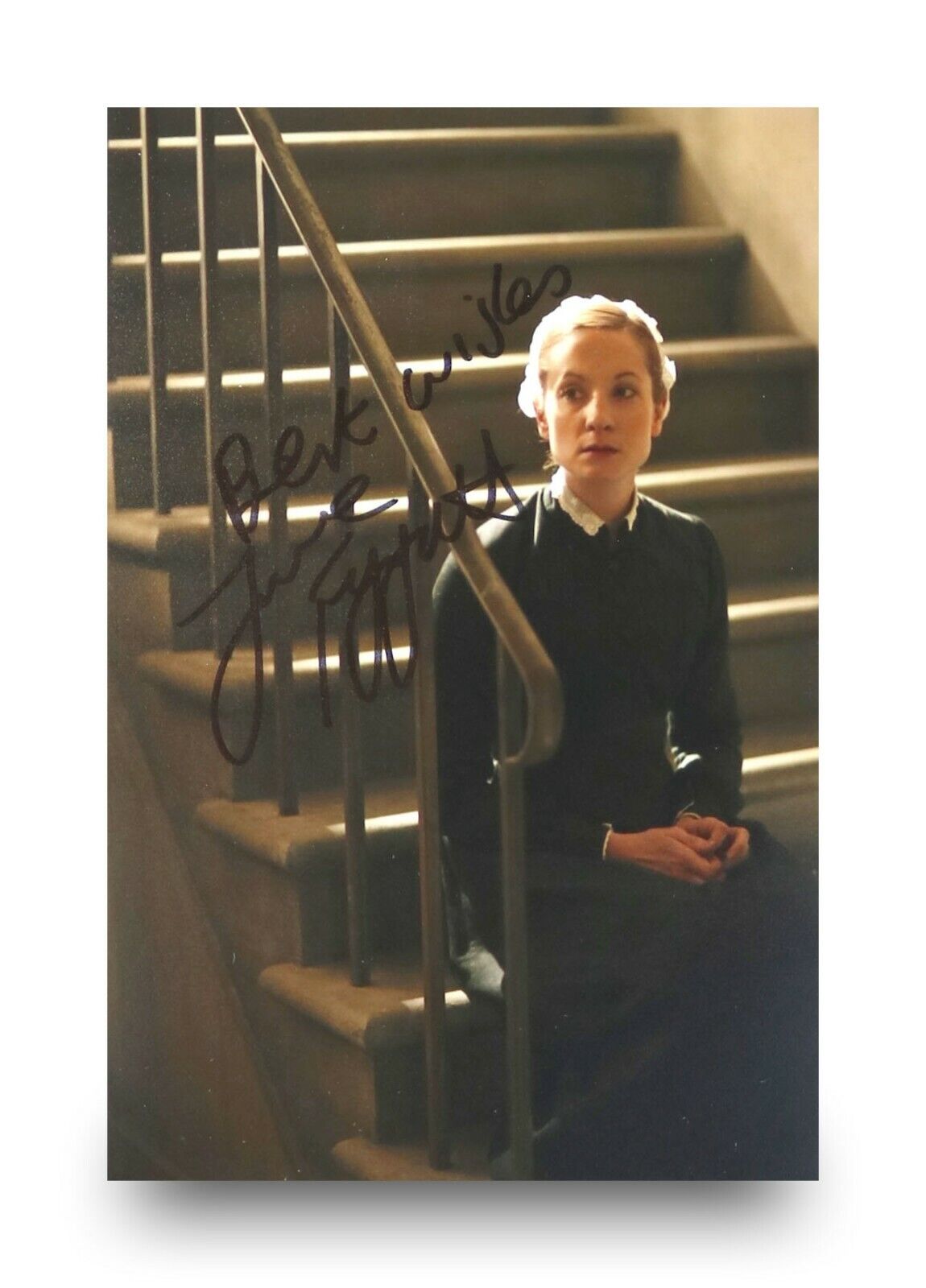 Joanne Froggatt Signed 6x4 Photo Poster painting Downton Abbey Anna Autograph Memorabilia + COA