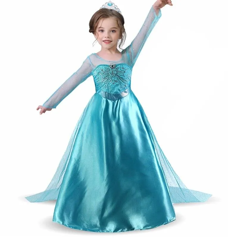 Halloween Girl 4 10 Year Cosplay Clothes Party Dress Princess Dresses For Kids Girls Costume