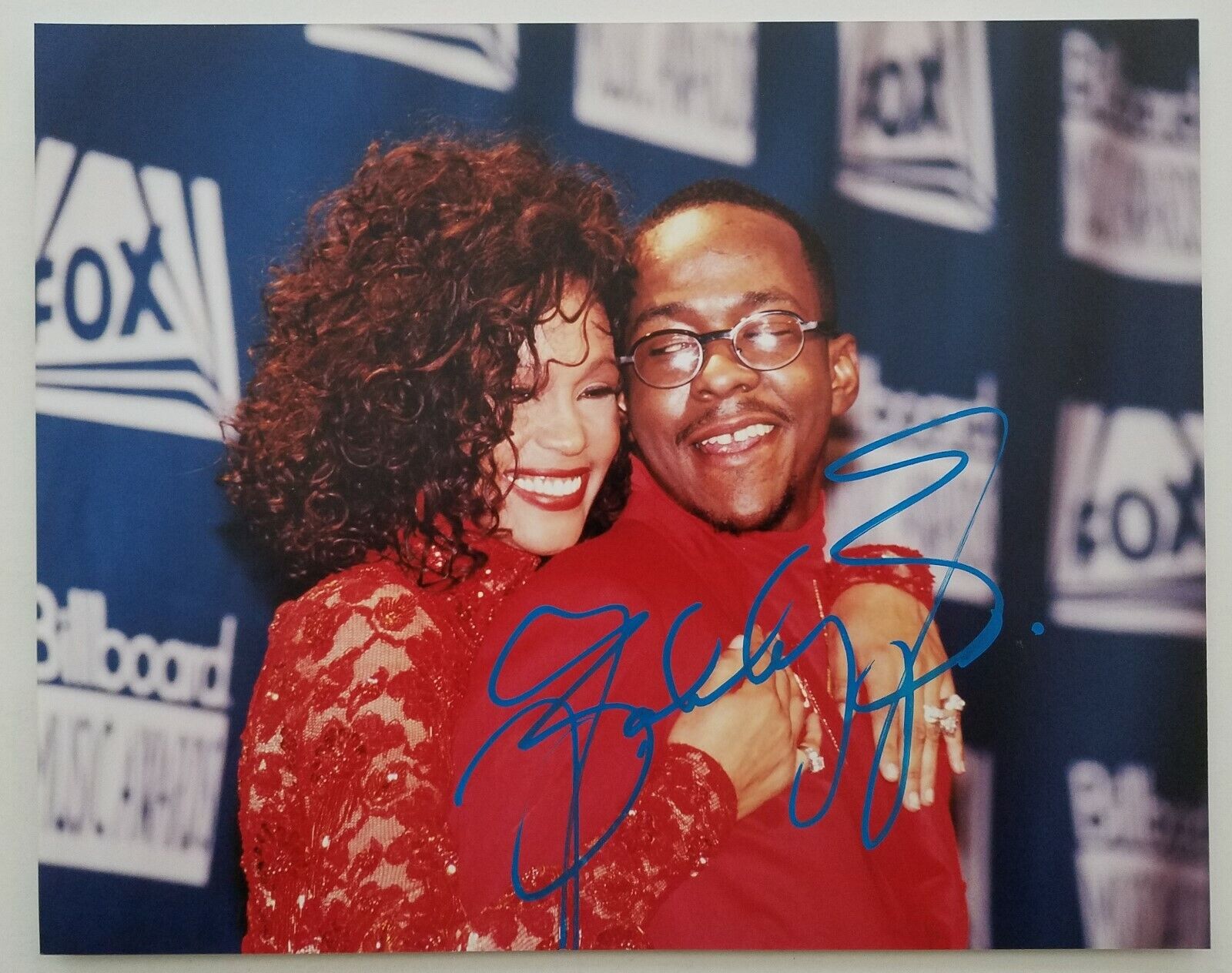 Bobby Brown Signed 8x10 Photo Poster painting New Edition Posse Whitney Houston LEGEND RAD