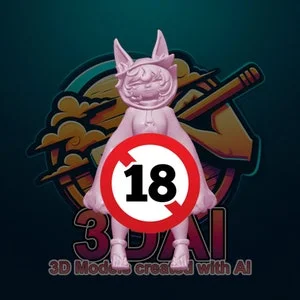 pornhint Pornhint Vexol NSFW STL Model for 3D Printing 3D printable Nsfw Figure STL Model 3D print naked anime model NSFW