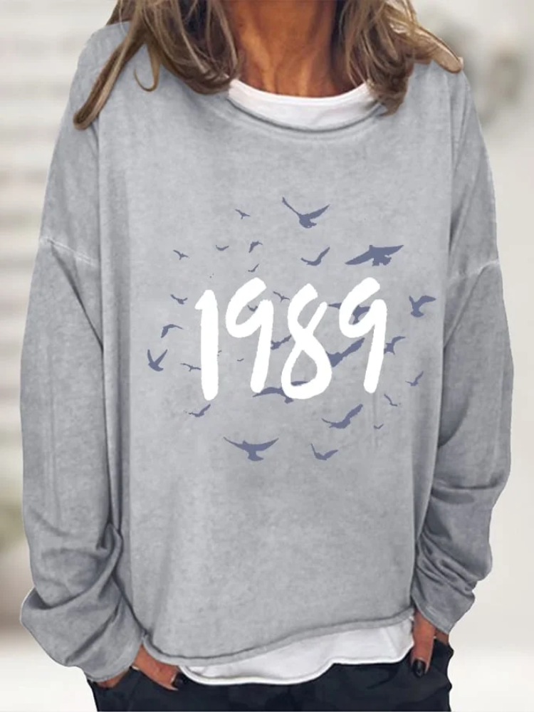 Women's Seagull Digital Print Top