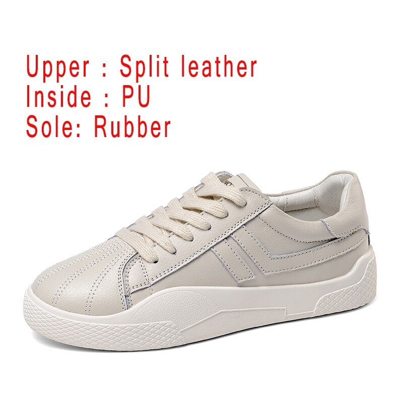 White Women Sneakers Flats 2021 Autumn Outdoor  Casual Breathable Women Running Shoes Tenis Feminino Rubber Sole Clearance Sale