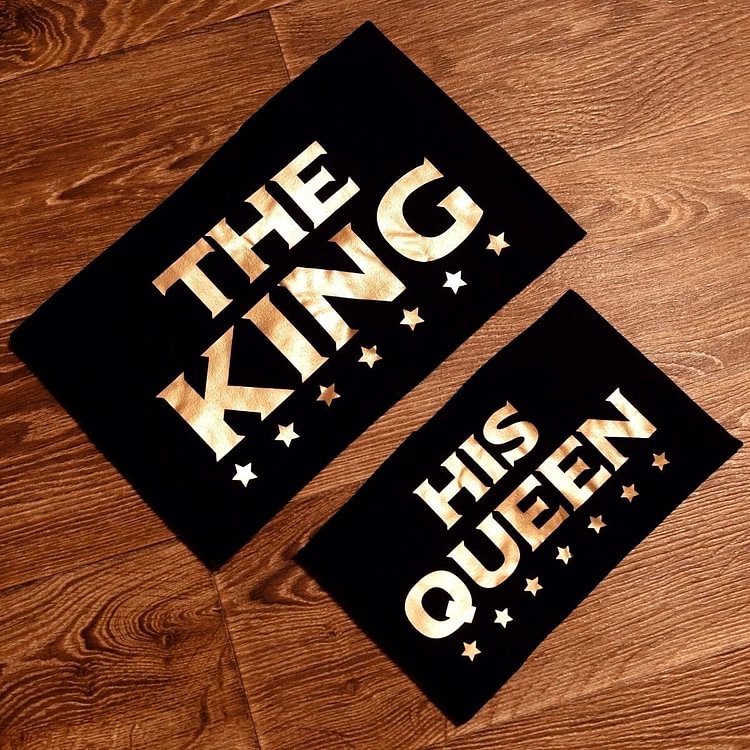 Black King & Queen Shirts2 in 1