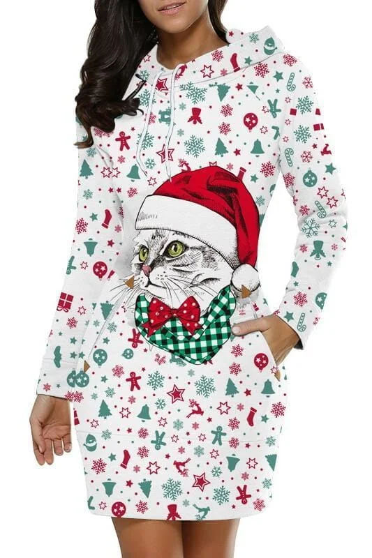 Christmas Print Hoodie