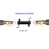 Butt Water Pipe Connector Stainless Steel PA 2320PSI Quick Insertion for Karcher