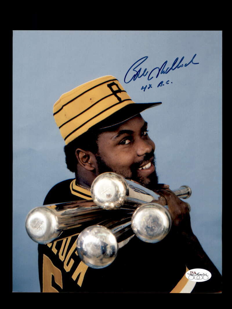 Bill Madlock JSA Coa Signed 8x10 Pirates Photo Poster painting Autograph