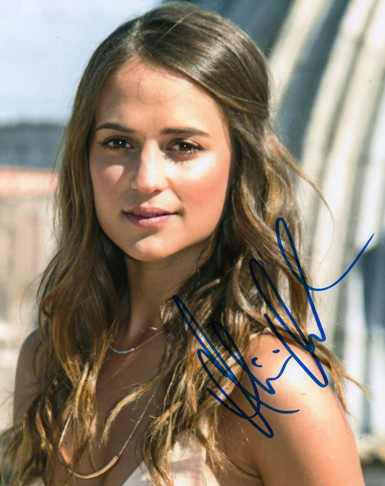 ALICIA VIKANDER AUTOGRAPHED SIGNED A4 PP POSTER Photo Poster painting PRINT 16