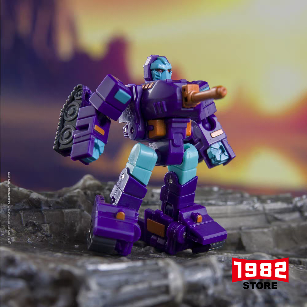 Dr.Wu DW E-40P E-41T Purple Tank Star Shuttle Warpath Sweep Mini Transformable Action Figure Collectible Gift for Transformers Fans