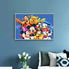 5D DIY Full Square Drill Diamond Painting Cartoon Mouse Bear Cross Stitch