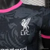 Liverpool 2025-2026 Player VersionBlack with Pink Accents Design Shirt