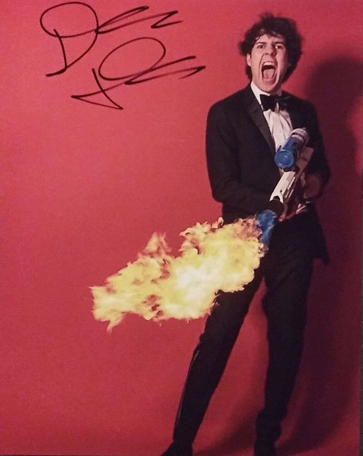 David dobrik signed 8 x 10