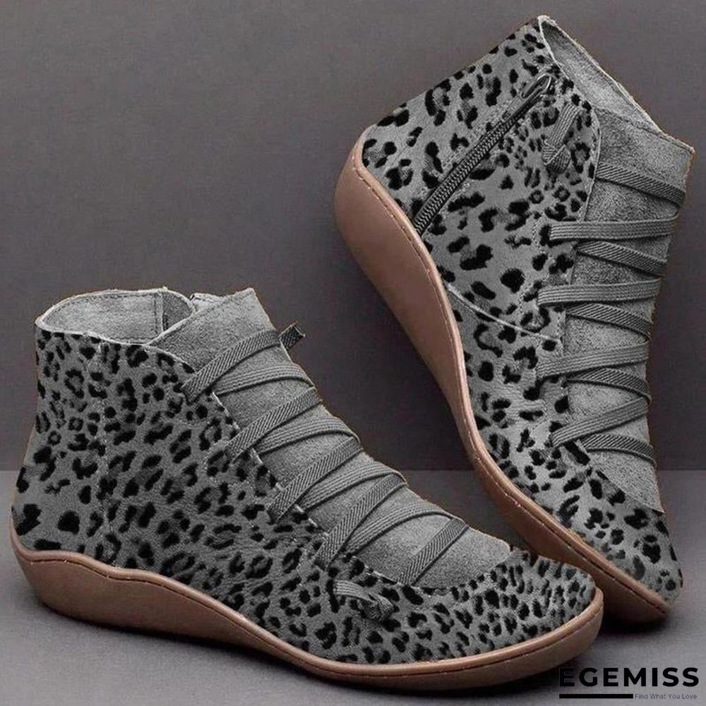 Casual Women Lace-Up Breathable Boots | EGEMISS