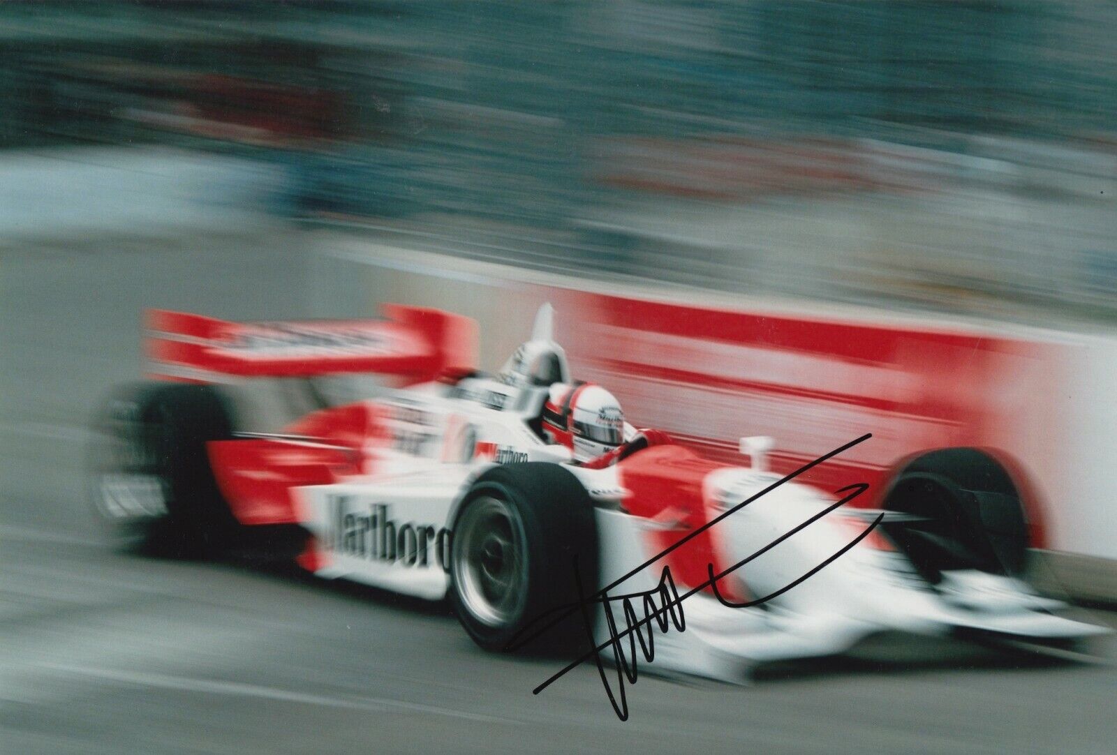 Gil de Ferran Hand Signed 12x8 Photo Poster painting - Indy 500 Autograph 11.