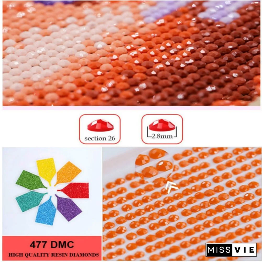 5d Diamond Painting Christmas Party DIY Diamond Embroidery Santa Claus Full Square Drill Cartoon Picture of Rhinestone Painting