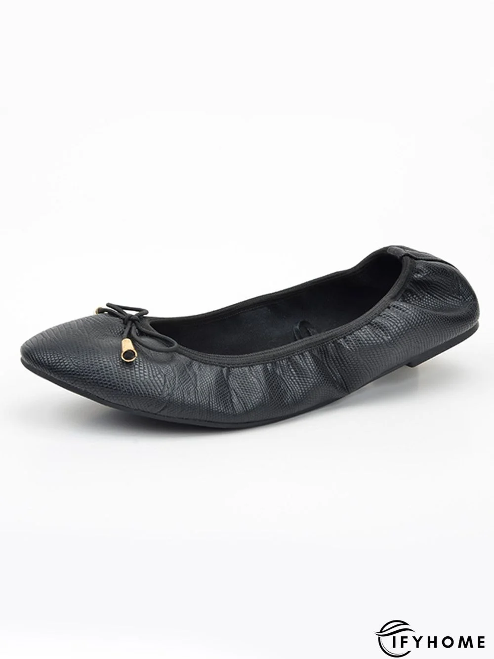 Retro Bow Comfortable Soft Shallow Shoes | IFYHOME