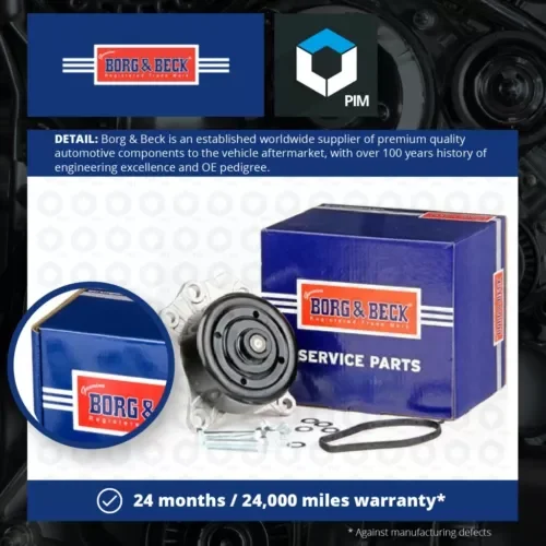 Water Pump fits PEUGEOT 107 1.0 05 to 14 Coolant B&B 1201L1 1201K6 1201H0 1201J0 Parts