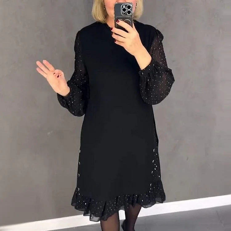 👗2025 to lead the plus-size fashion: comfortable dress charm bloom💋 