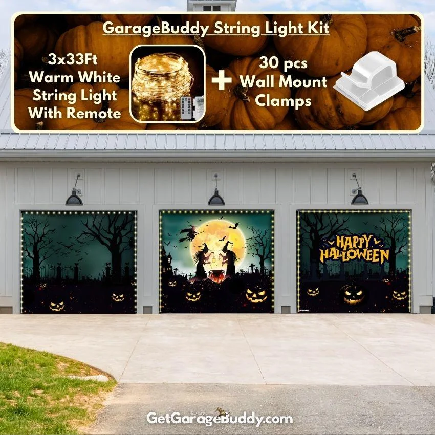 GarageBuddy Halloween Garage Door Covers