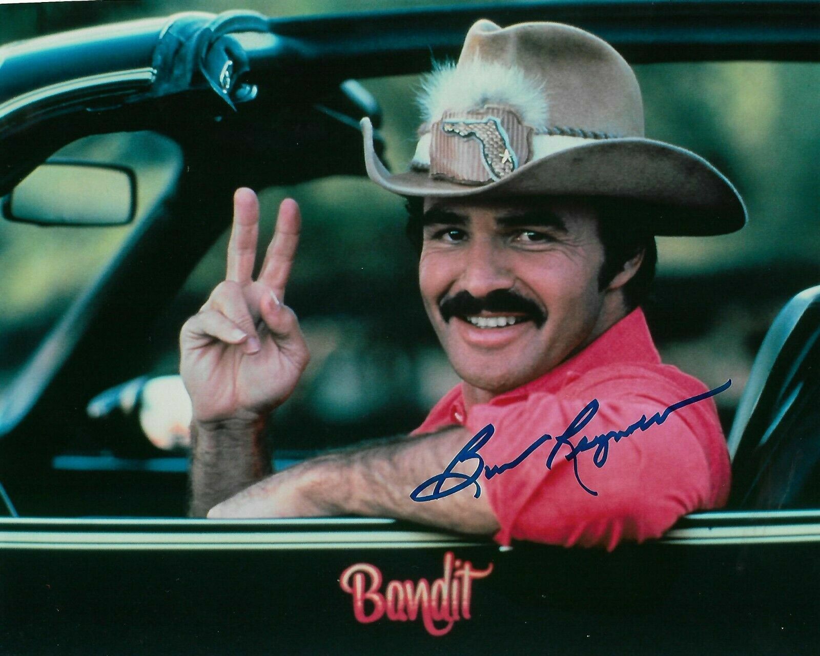 Burt Reynolds Autographed Signed 8x10 Photo Poster painting ( Smokey and the Bandit ) REPRINT