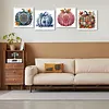 (4-Pack)Pumpkin-Full Round Diamond Painting 30*30CM