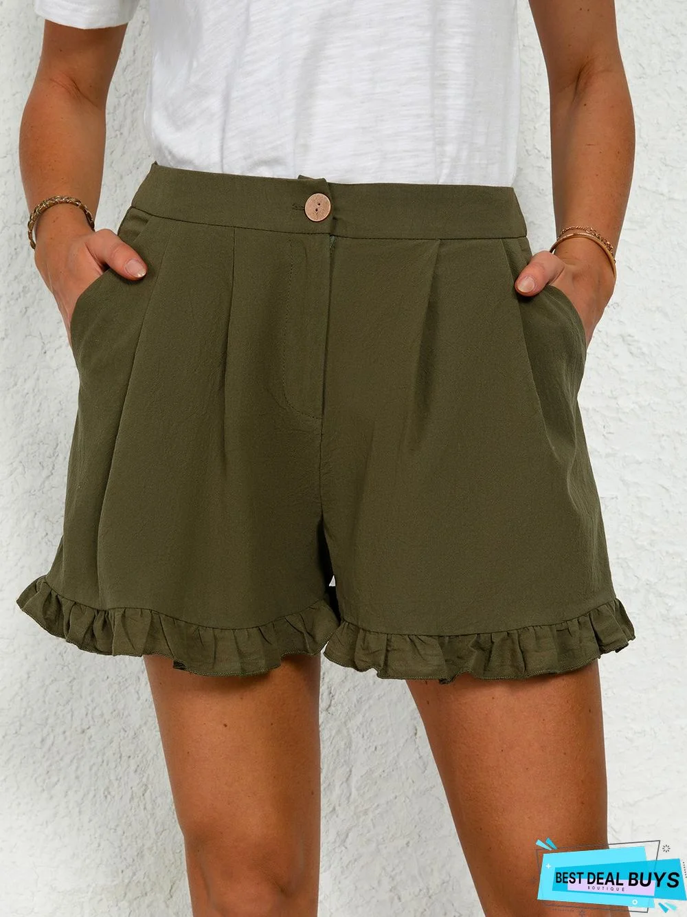 Casual Plain Shorts