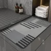 Diatom Mud Drying Water Uptake Mat Modern Home Bathroom