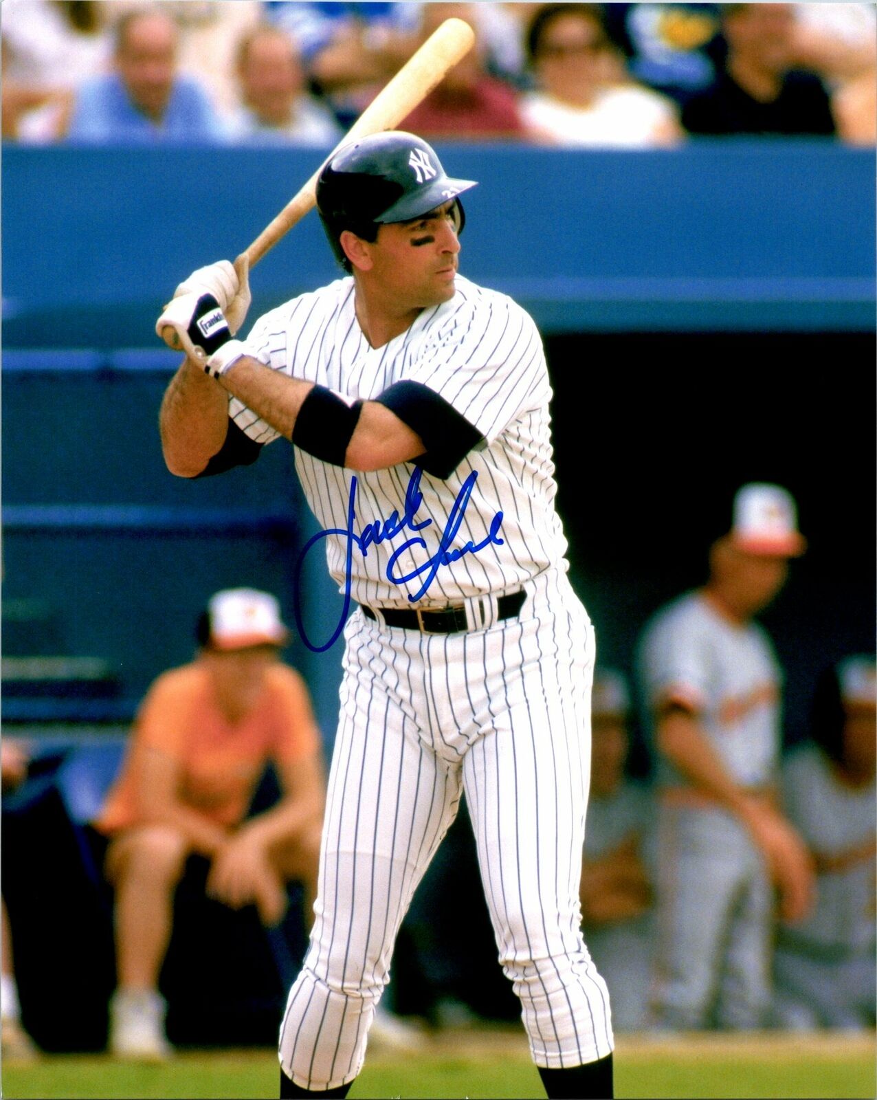 Jack Clark Signed 8x10 Photo Poster painting New York Yankees Autographed MLB AWM COA