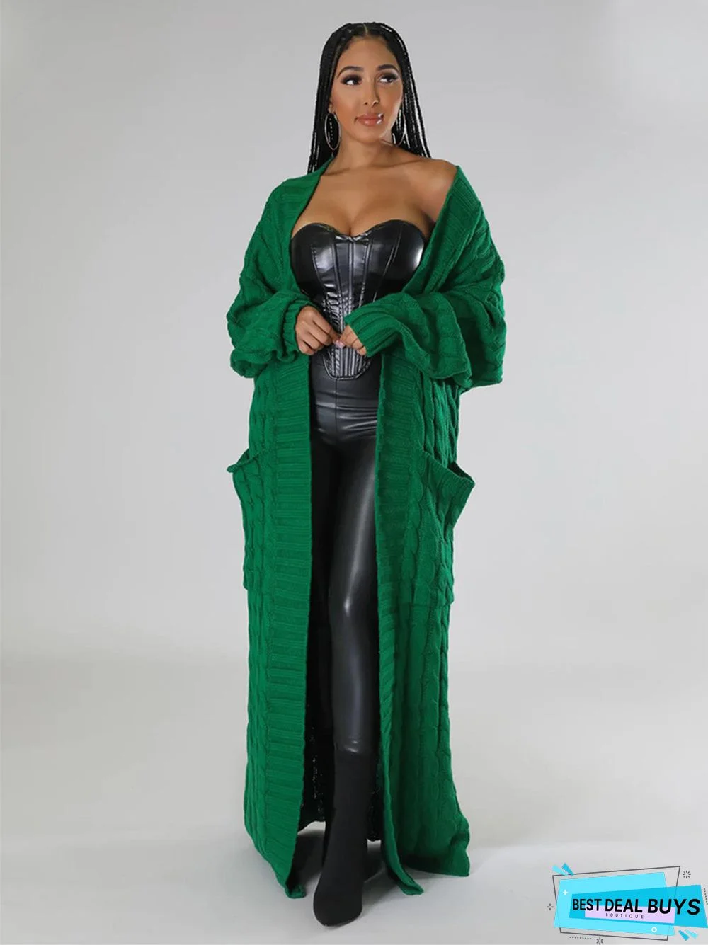 Sexy Casual Solid Color Long Sleeve Sweater