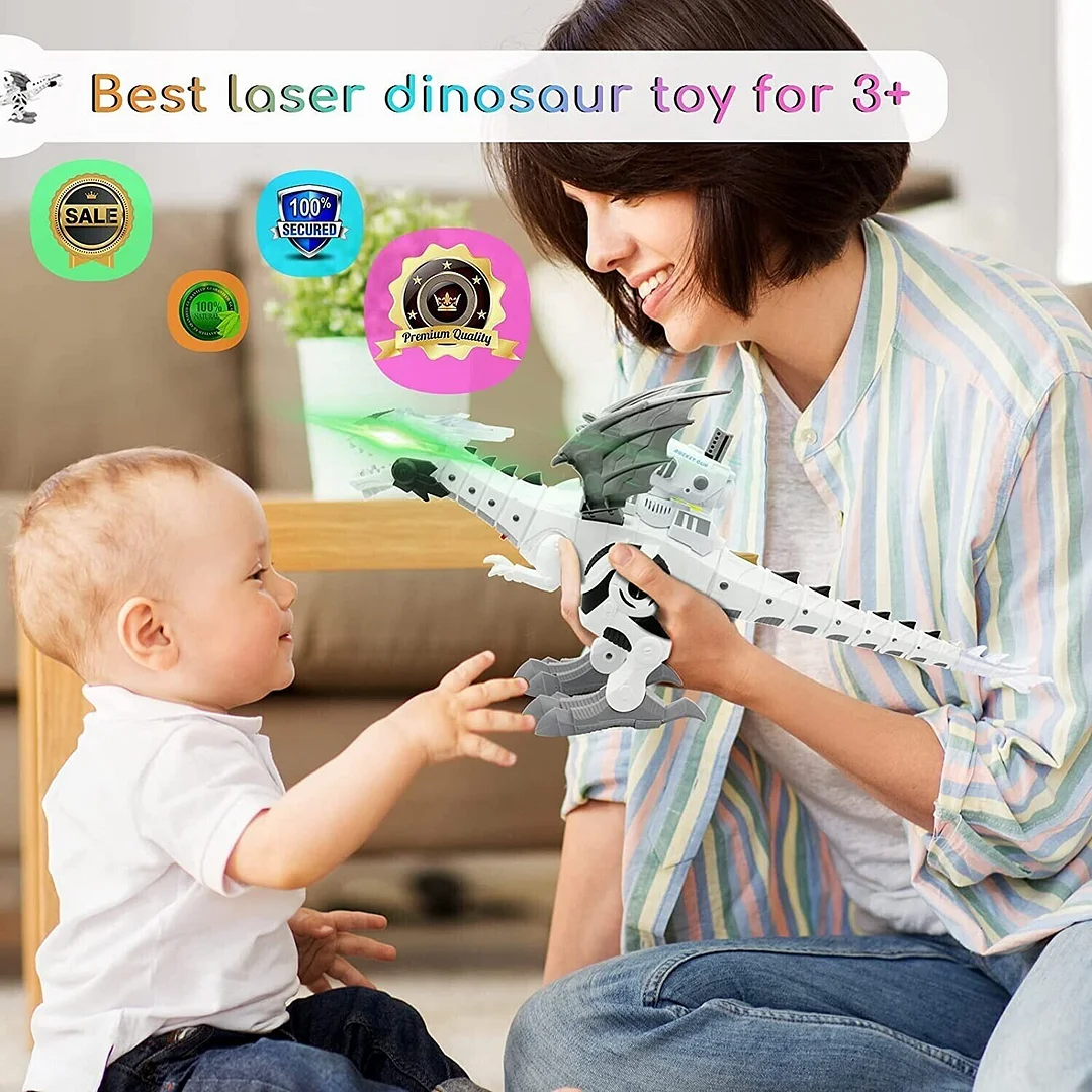 Electronic Automatic Walking Dinosaur Toys