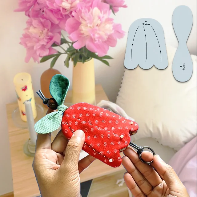 DIY Tulip Keychain Template + Instructions 