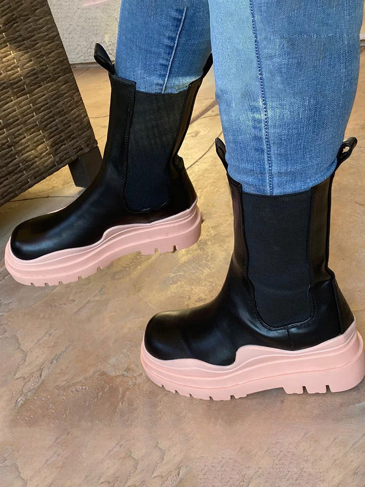 Fashion Flatform Boots
