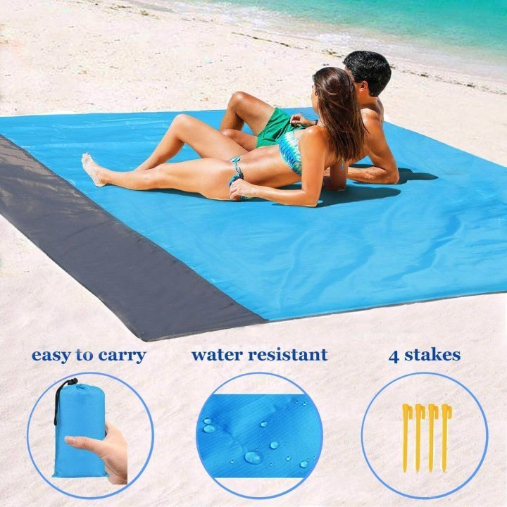 (🤽HOT SALE - 80% OFF🤽) Lightweight sandless beach mat