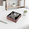 Diamond Painting Wooden Kitten 4 Slots Diamond Painting Storage Box for Adult Beginner
