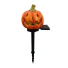 Lampe de sol en forme de citrouille/cr&acirc;ne pour Halloween