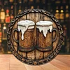 Beer - Round Vintage Metal Signs - 30*30cm