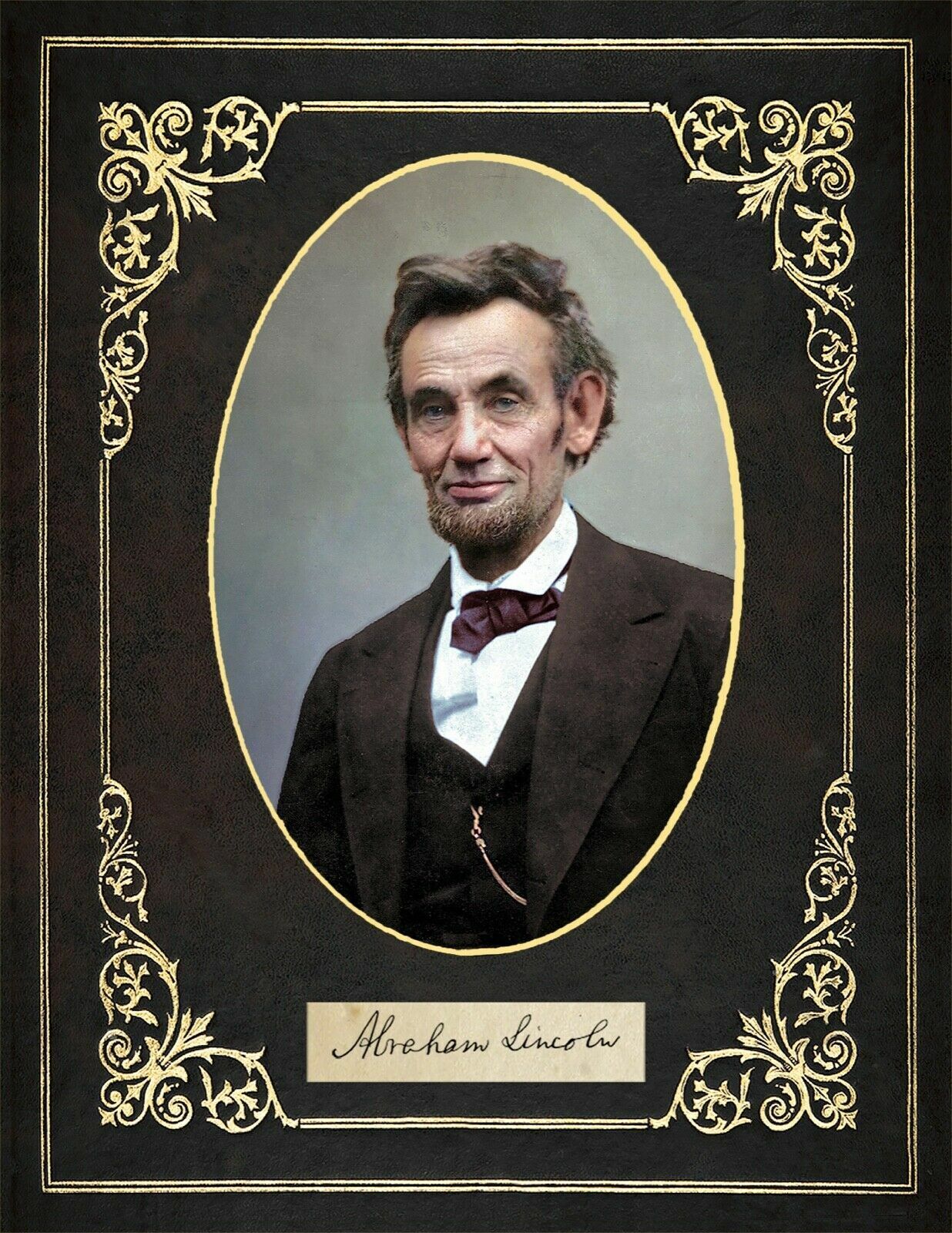 1864 PRESIDENT ABRAHAM LINCOLN ABE SIGNED AUTOGRAPH 8.5X11 Photo Poster painting PICTURE REPRINT