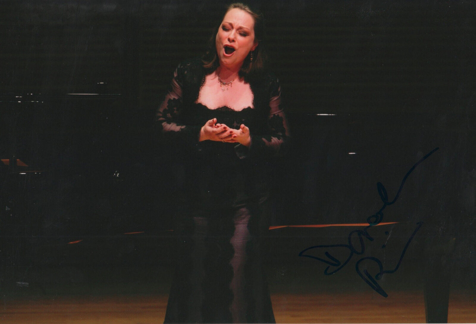 Dorothea R?schmann Opera signed 8x12 inch Photo Poster painting autograph