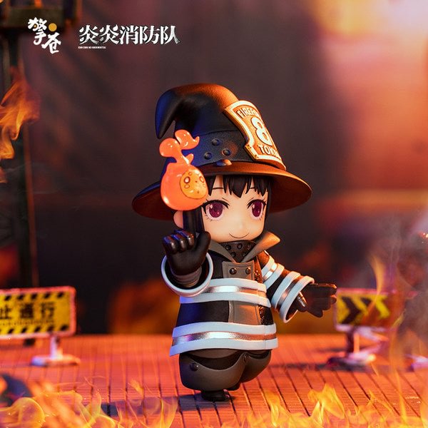 Fire Force Qing Cang Q version figure Maki Oze