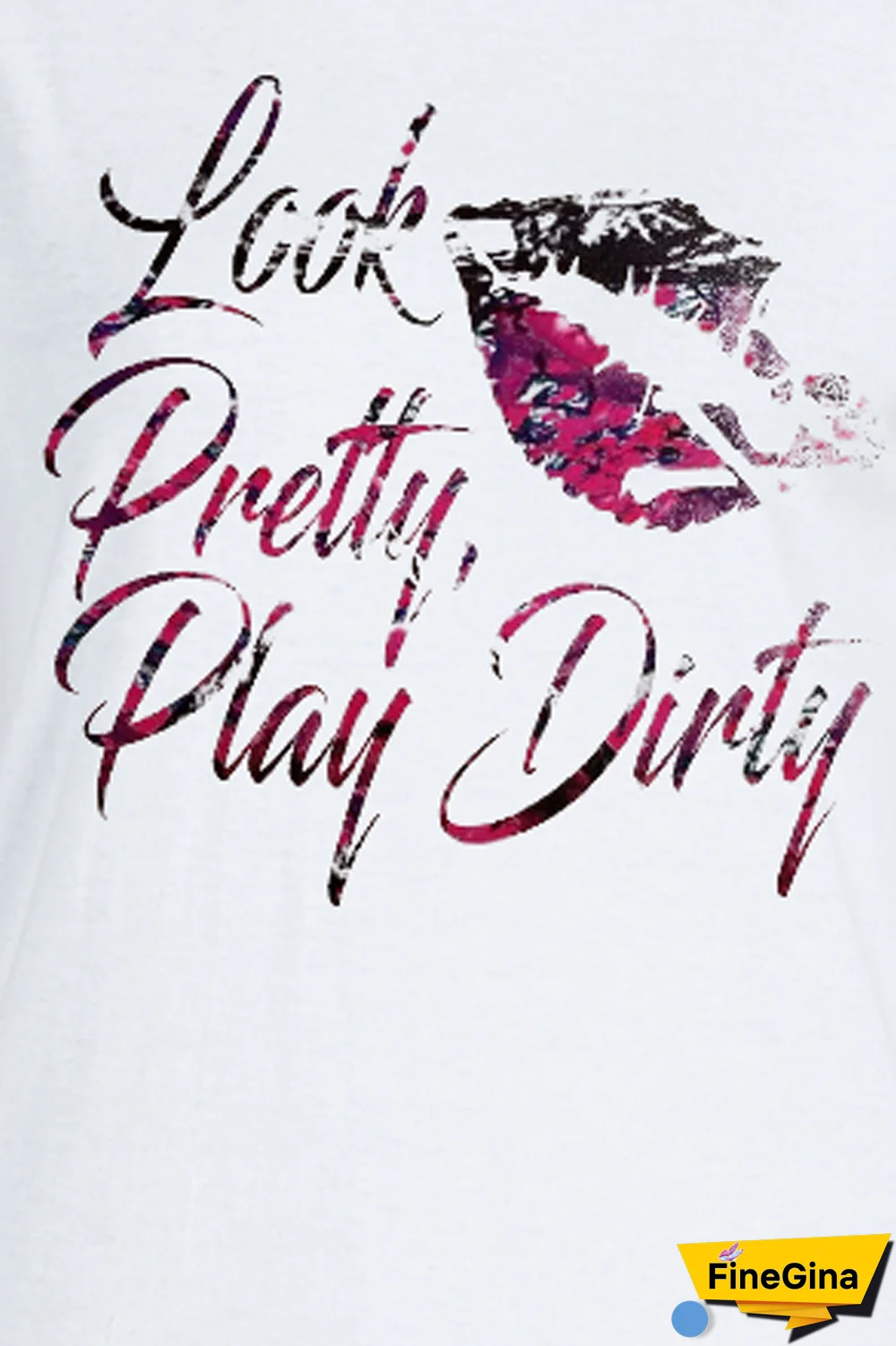 Black Casual Vintage Print Letter O Neck T-Shirts